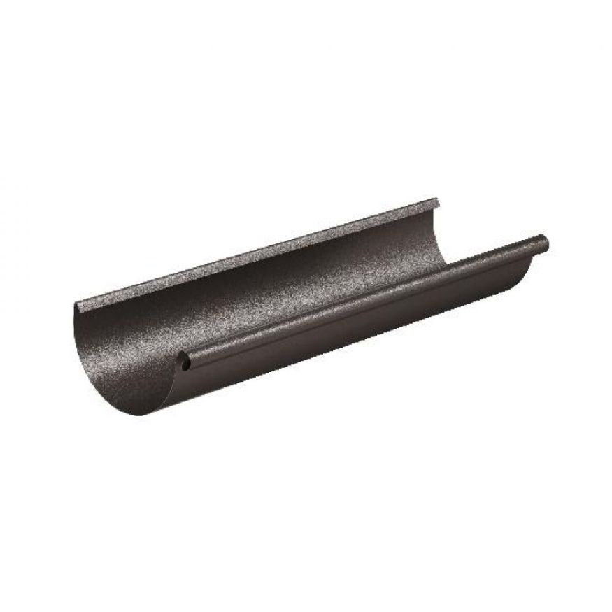 Водосточный желоб Aquasystem RR 32, тёмно-коричневый матовый, длина 3.00 м, размеры 125/90. купить в Воронеже