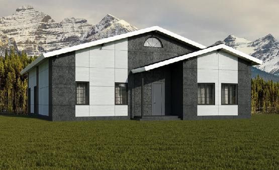 Фиброцементный сайдинг Roofas Board Stone Цвет Антрацит купить в Воронеже