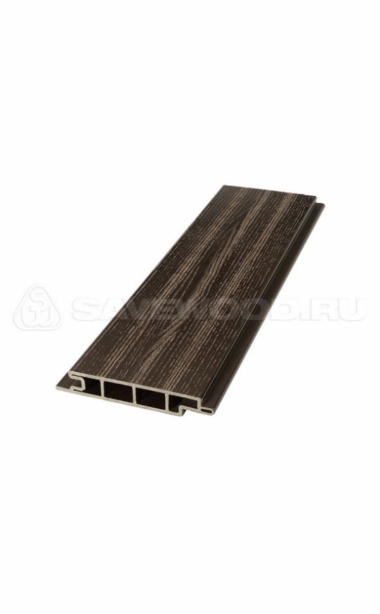 Террасная доска ДПК SaveWood, SW Padus (R), Темно-коричневый купить в Воронеже