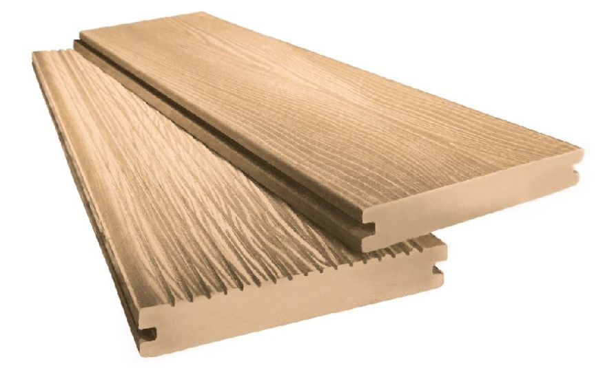 Террасная доска ДПК I-Techplast МАССИВ 3D WOOD Бронза купить в Воронеже
