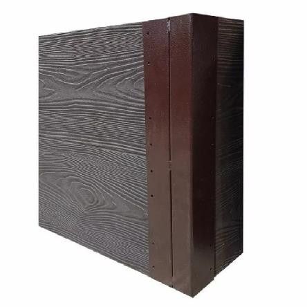 Доска для грядок NauticPrime EstheticWood 3D в цвете Венге, размер 445х35х2950 мм купить в Воронеже