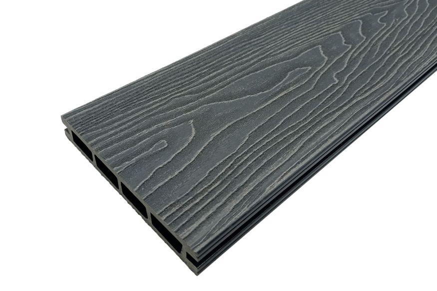 Террасная доска Holzhof, NauticPrime (Light) Esthetic Wood, Серый купить в Воронеже