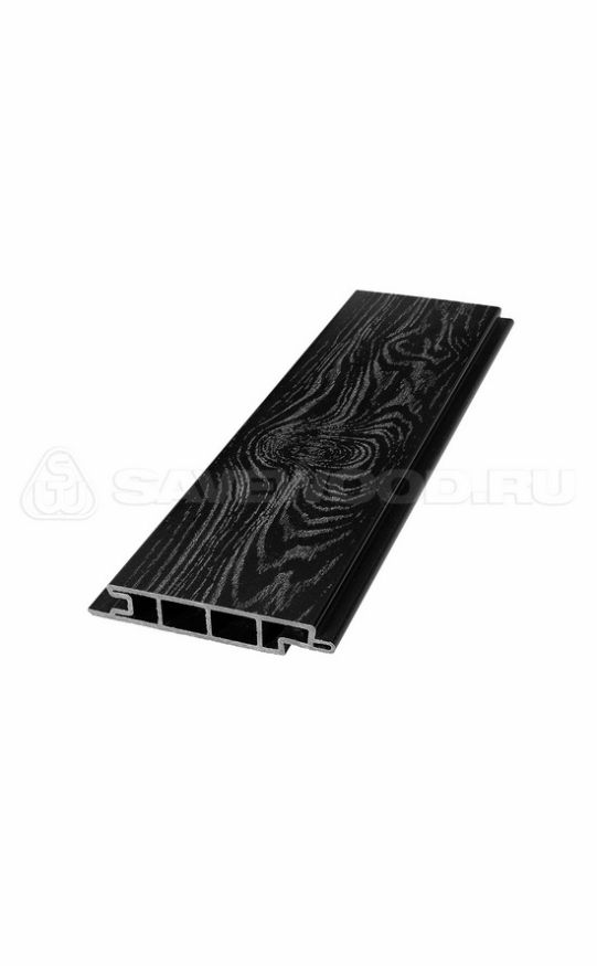 Террасная доска ДПК SaveWood, SW Padus (T), Черный купить в Воронеже