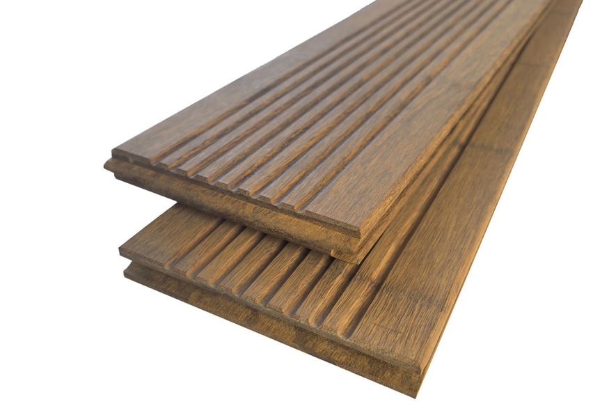 Террасная доска Holzhof, NauticPrime Бамбук / Bamboo, Натуральный купить в Воронеже