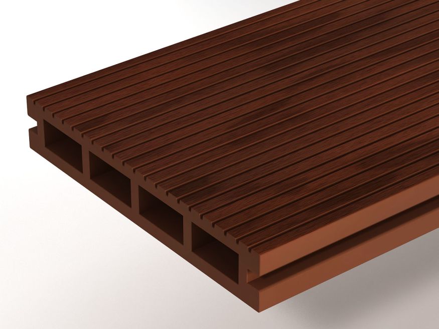 Террасная доска из ДПК WOODVEX, Expert, Палисандр купить в Воронеже