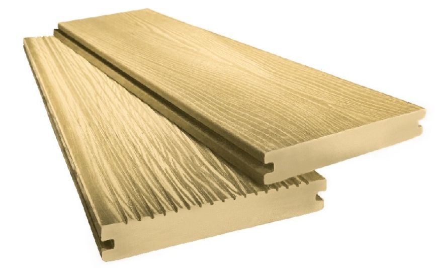 Террасная доска ДПК I-Techplast МАССИВ 3D WOOD Золотой купить в Воронеже