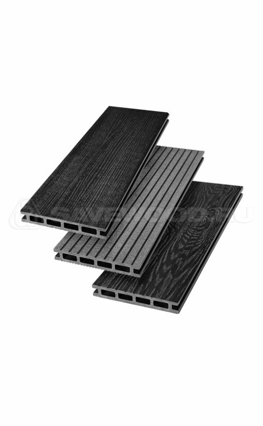 Террасная доска ДПК SaveWood, SW Carpinus (R), Черный купить в Воронеже
