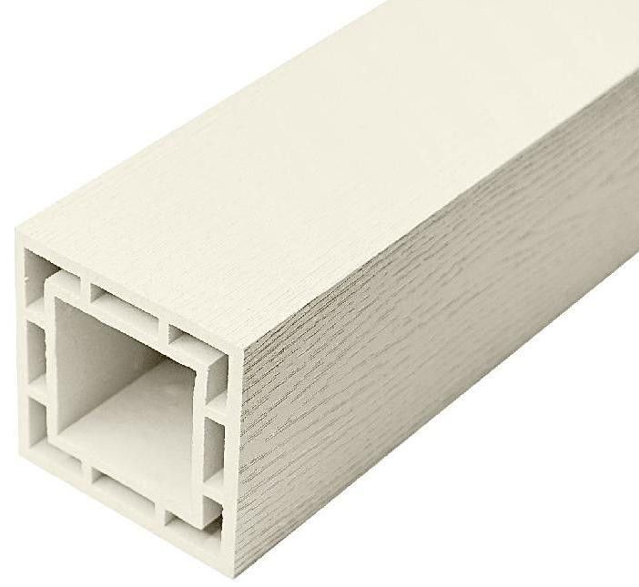Столб FAYNAG ДПК WOOD цвет слоновая кость купить в Воронеже
