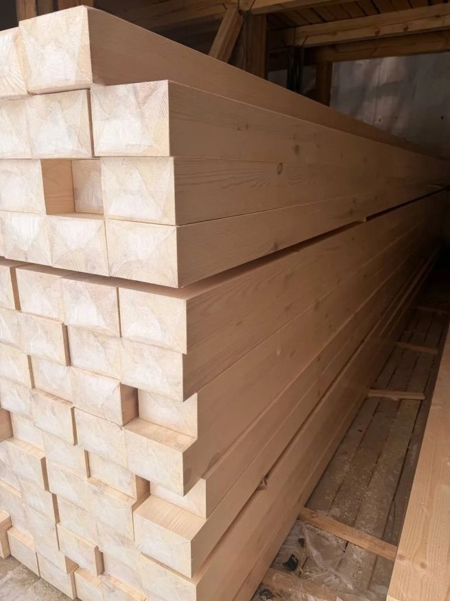 Клееный брус Архангельский лес 6000мм*80мм*80мм купить в Воронеже