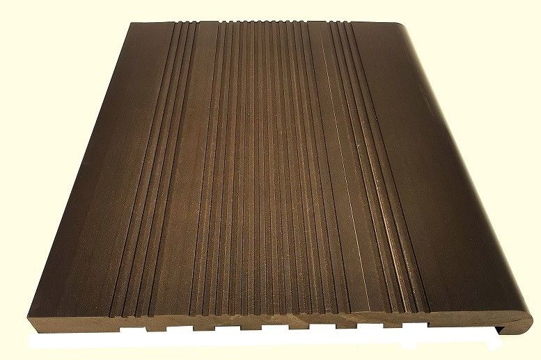 Ступени из ДПК NanoWood - Шоколад, 20 мм, полнотелые купить в Воронеже