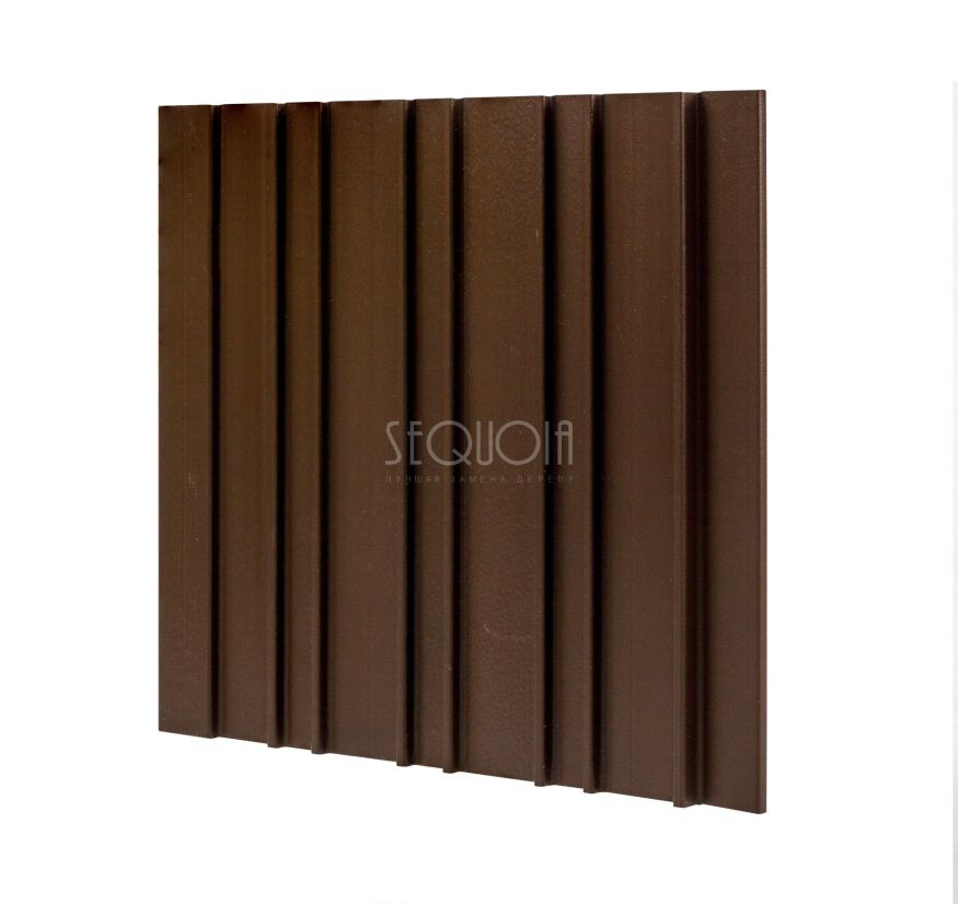 Доска фасадная SEQUOIA co-extrusion Коричневая купить в Воронеже