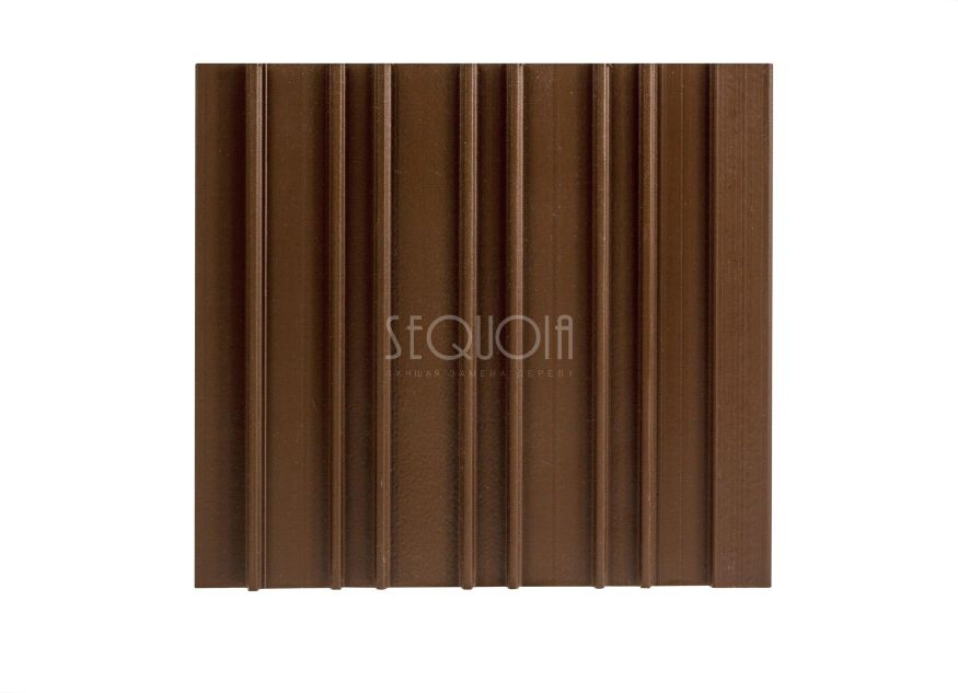 Доска фасадная SEQUOIA co-extrusion Коричневая купить в Воронеже