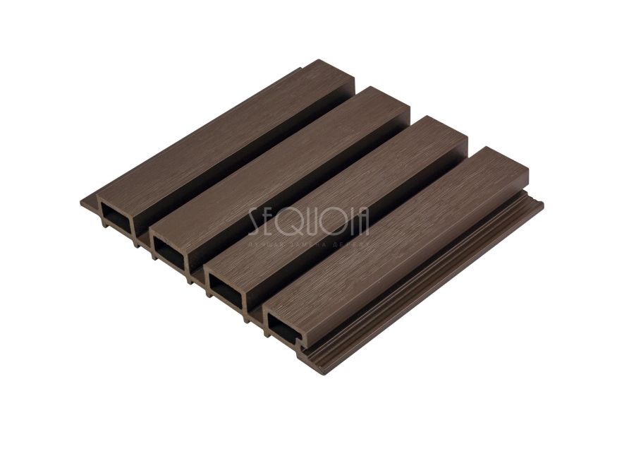 Доска фасадная SEQUOIA co-extrusion Коричневая купить в Воронеже
