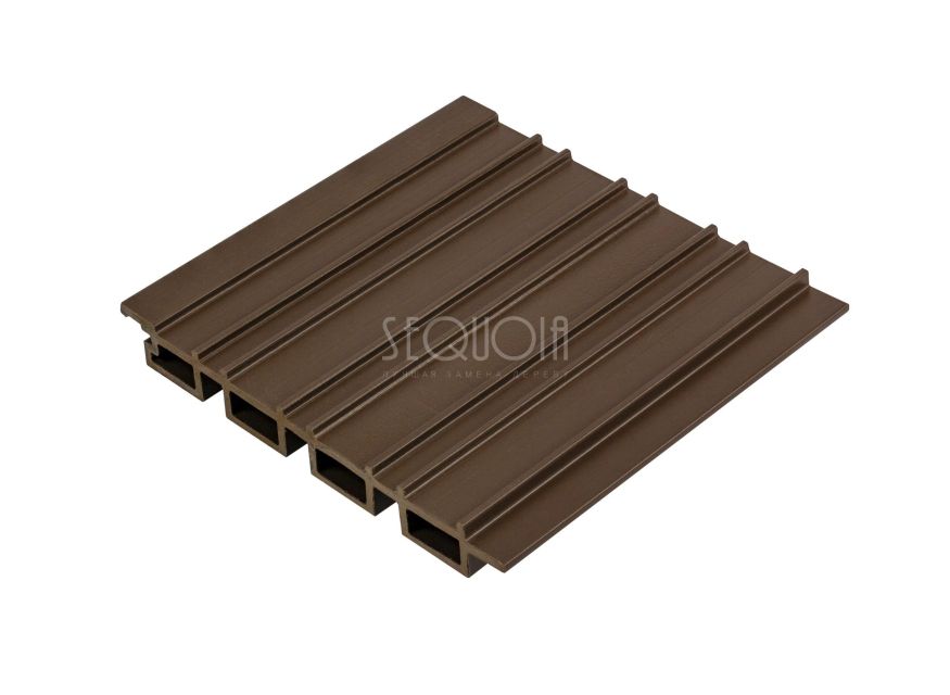 Доска фасадная SEQUOIA co-extrusion Коричневая купить в Воронеже