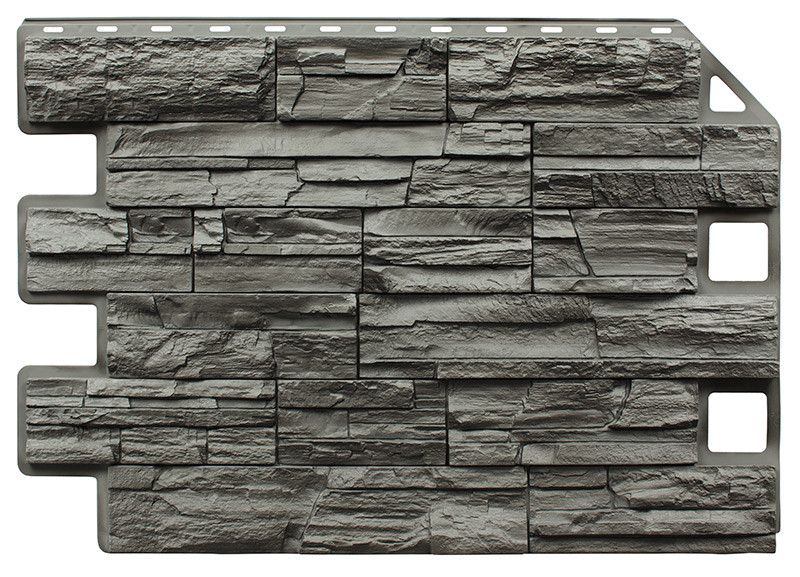 Фасадная панель Royal Stone, Скалистый камень, Квебек купить в Воронеже