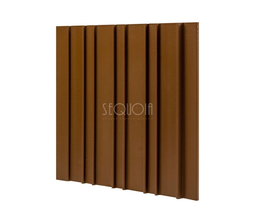 Доска фасадная SEQUOIA co-extrusion Светло-коричневая купить в Воронеже