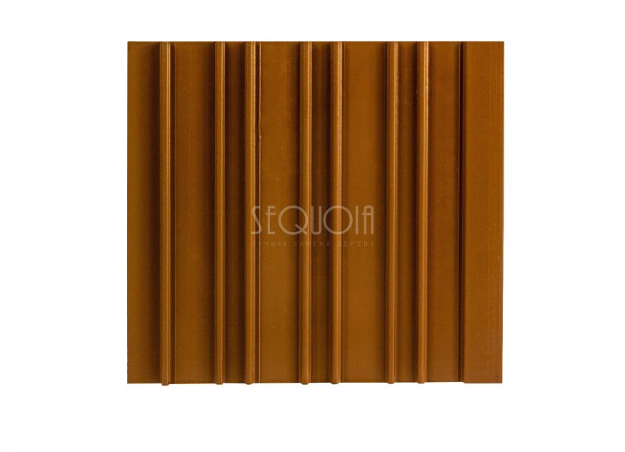 Доска фасадная SEQUOIA co-extrusion Светло-коричневая купить в Воронеже