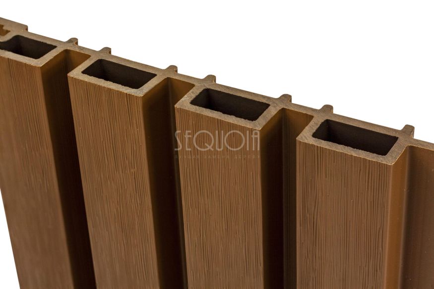Доска фасадная SEQUOIA co-extrusion Светло-коричневая купить в Воронеже