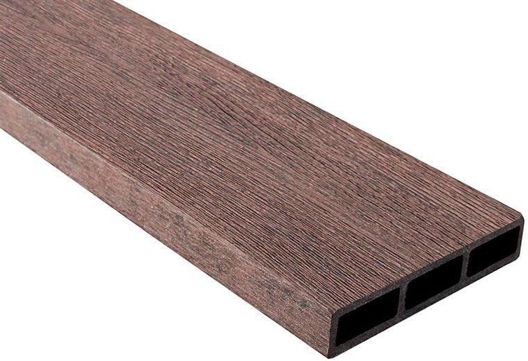 Доска 3D ДПК Outdoor STORM BROWN коричневая миксированная купить в Воронеже