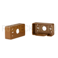 Комплект крепления перил прямое RusDecking Unodeck Орех купить в Воронеже