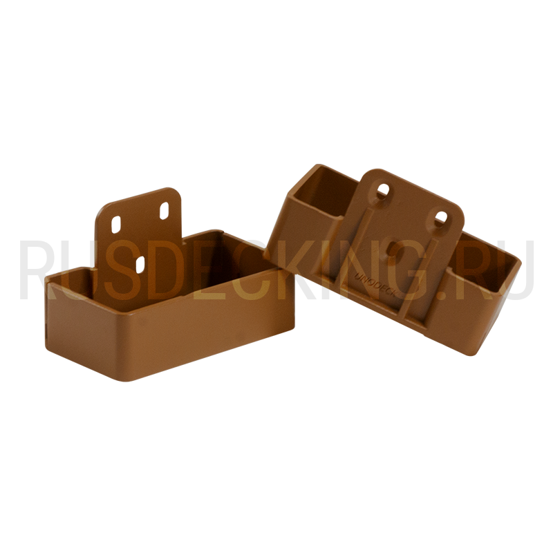 Комплект крепления перил прямое RusDecking Unodeck Орех купить в Воронеже