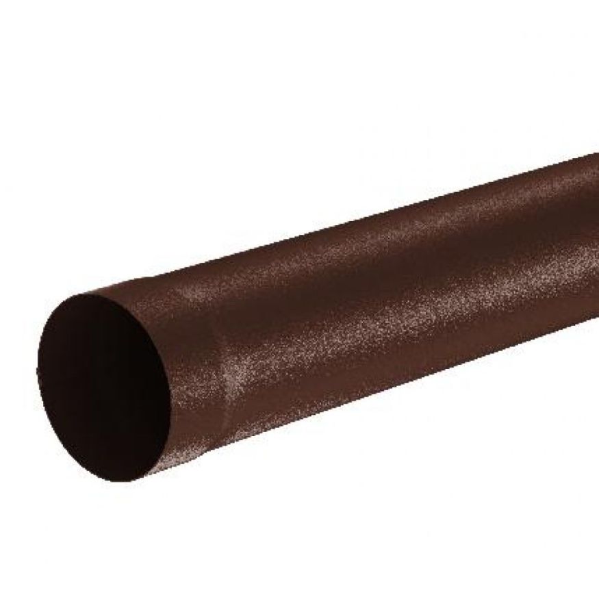 Водосточная труба Aquasystem, RAL 8017 Коричневый матовый, длина 1.00 м, размер 150/100. купить в Воронеже
