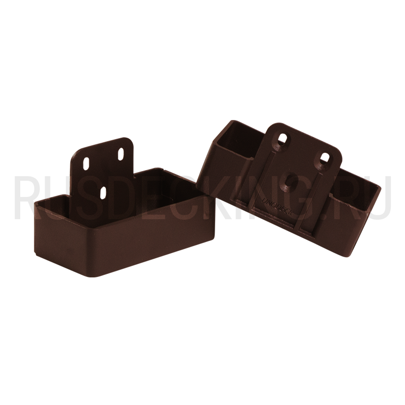 Комплект крепления перил прямое RusDecking Unodeck Венге купить в Воронеже