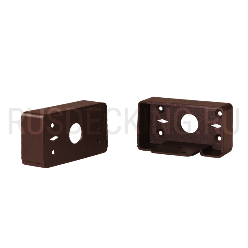 Комплект крепления перил прямое RusDecking Unodeck Венге купить в Воронеже