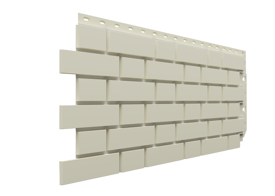 Фасадные панели Docke, Standard, Flemish (Флемиш) Молочный купить в Воронеже