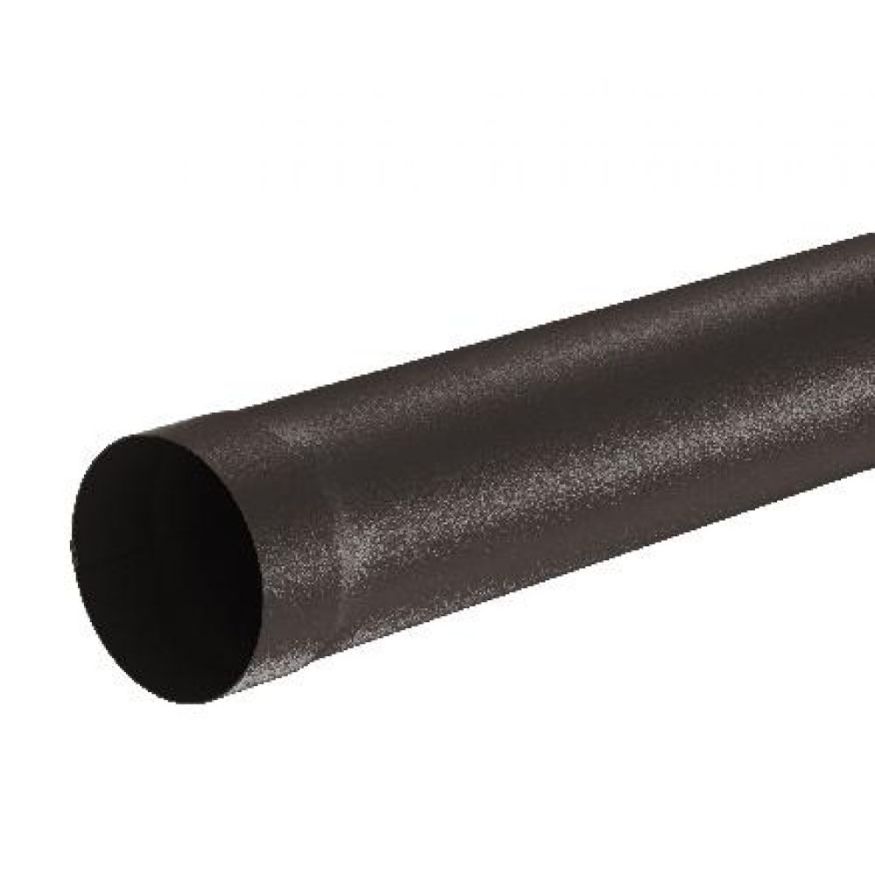 Водосточная труба Aquasystem RR 32, 1.00м, тёмно-коричневый матовый, 125/90. купить в Воронеже