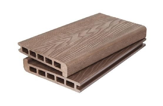 Ступень 3D GardenParkett с древесной текстурой Светло-коричневого цвета купить в Воронеже