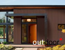Панель DPK Outdoor 3D с шлифовкой под морёный дуб