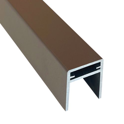 Алюминиевый П-профиль EasyDecking Венге купить в Воронеже