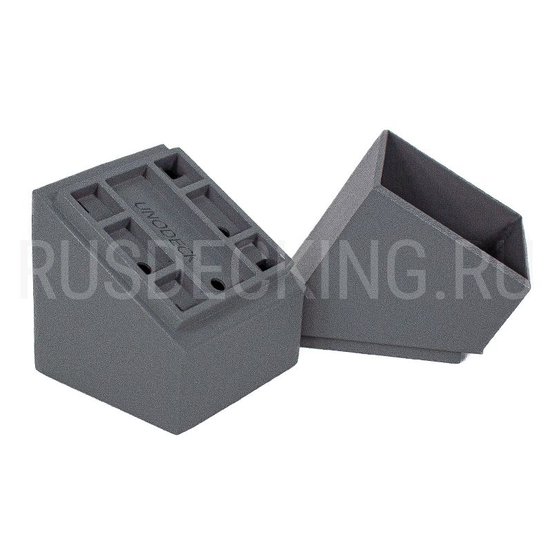 Крепление балясины наклонное RusDecking Unodeck Серый купить в Воронеже