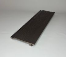 Фасадная доска Ecodecking Экстра 3D Шоколад