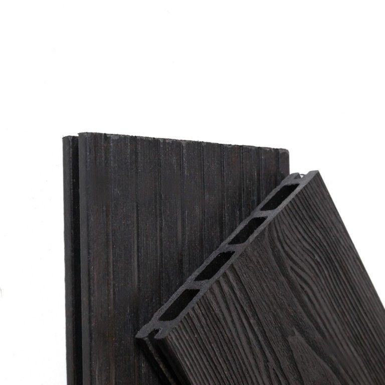 Террасная доска Ecodecking Комфорт 3D Графит купить в Воронеже
