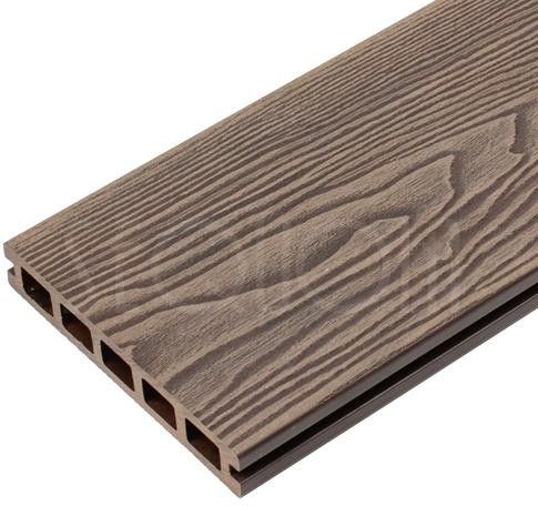 Доска террасная ДПК SEQUOIA, DUAL 3D WOOD, BROWN купить в Воронеже