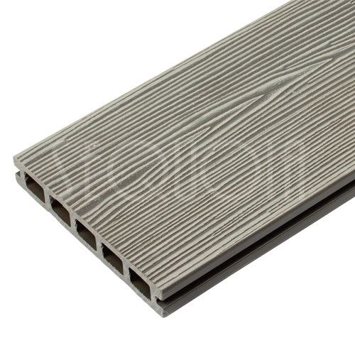 Доска террасная ДПК SEQUOIA, DUAL 3D WOOD, GRAY купить в Воронеже