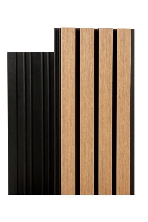 Реечная фасадная панель Ecodecking Скай Коэкструзия Бук купить в Воронеже