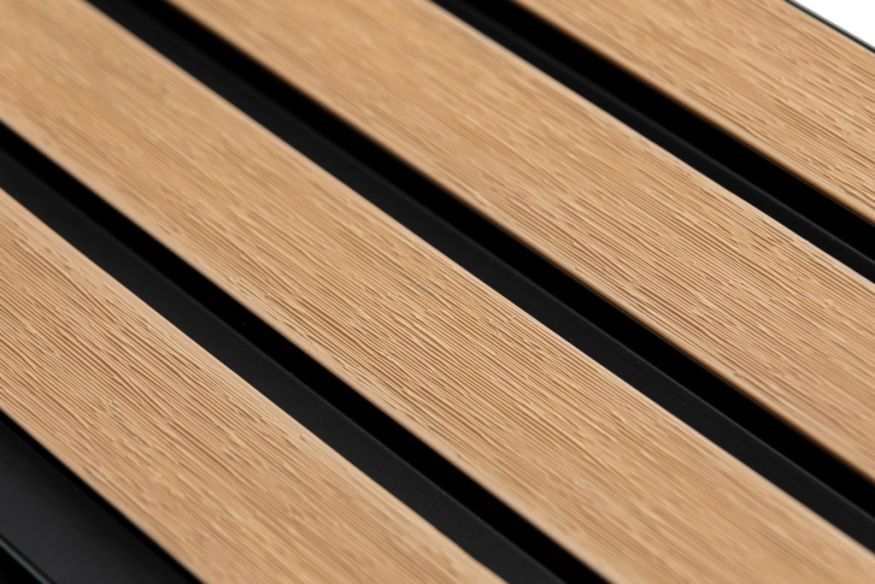 Реечная фасадная панель Ecodecking Скай Коэкструзия Бук купить в Воронеже