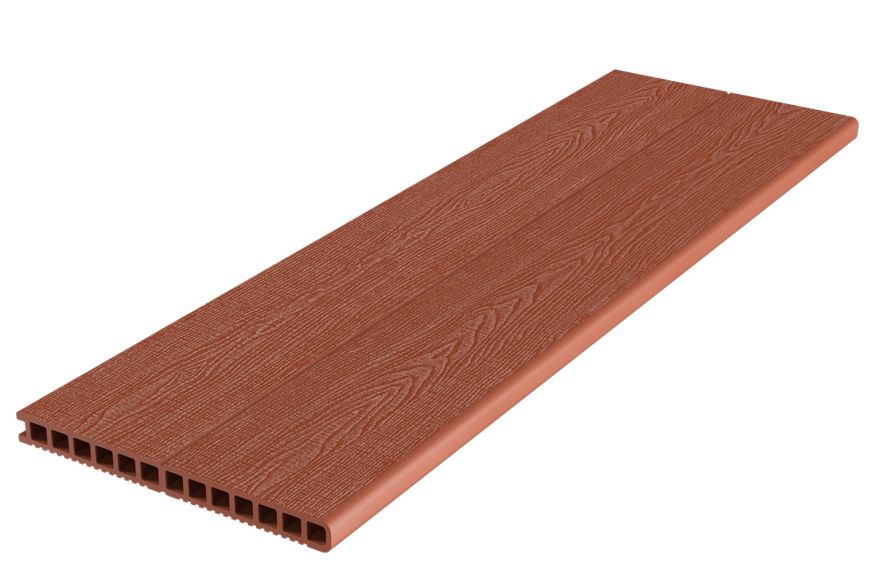 Ступень ДПК Deckron Woodlike Терракот купить в Воронеже