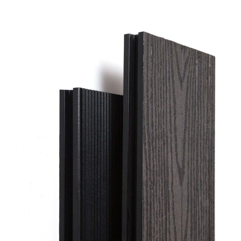 Террасная доска Ecodecking Техно плюс Графит купить в Воронеже