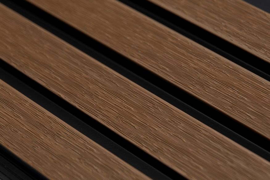 Реечная фасадная панель Ecodecking Скай Коэкструзия Тик купить в Воронеже