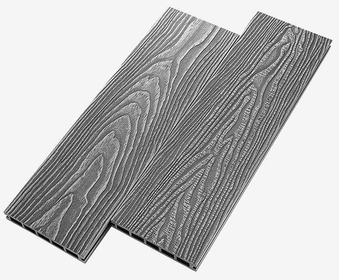 Террасная доска ДПК RusDecking Unodeck Vintage - Серый купить в Воронеже