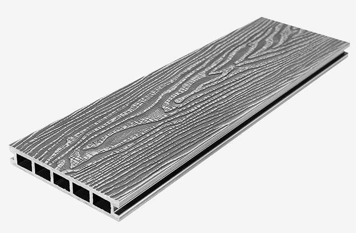 Террасная доска ДПК RusDecking Unodeck Vintage - Серый купить в Воронеже