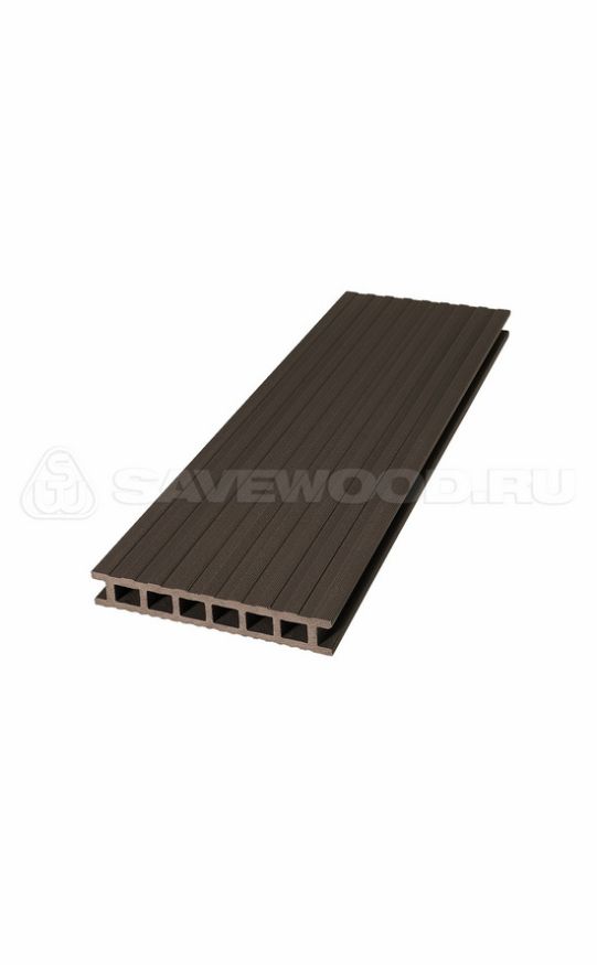 Террасная доска ДПК SaveWood, SW Quercus, Темно-коричневый купить в Воронеже