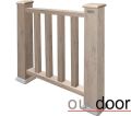 Ограждение из ДПК Outdoor Классик 3D STORM в сером миксе купить в Воронеже