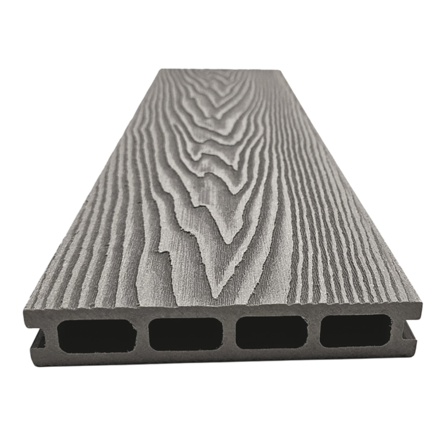 Террасная доска ДПК NanoWood 3D Double Серый купить в Воронеже