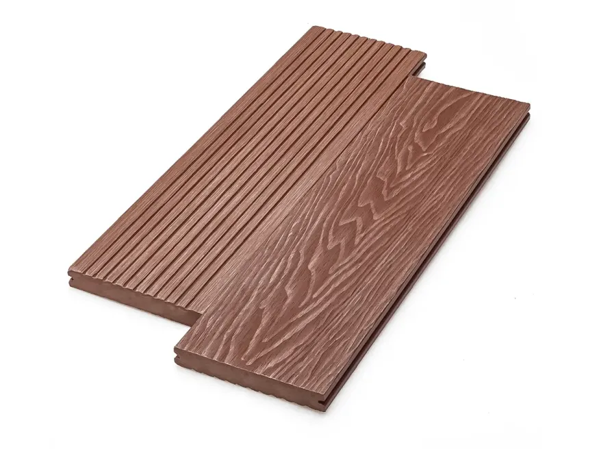 Террасная доска Deckart, Monolit 3D, Махагон купить в Воронеже