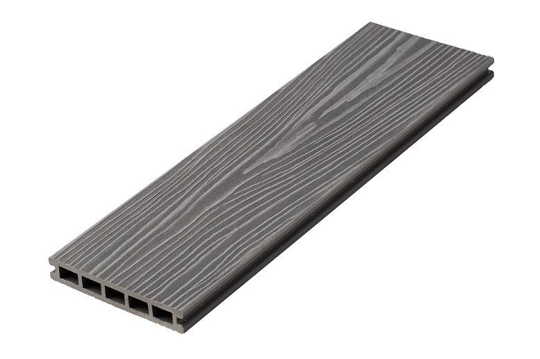 Террасная доска ДПК RusDecking Unodeck Ultra - Серый купить в Воронеже